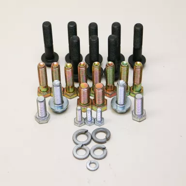 Install Hardware Kit, Chevy Early LT Engine, LS & LT T-56, to OE Alum Bell